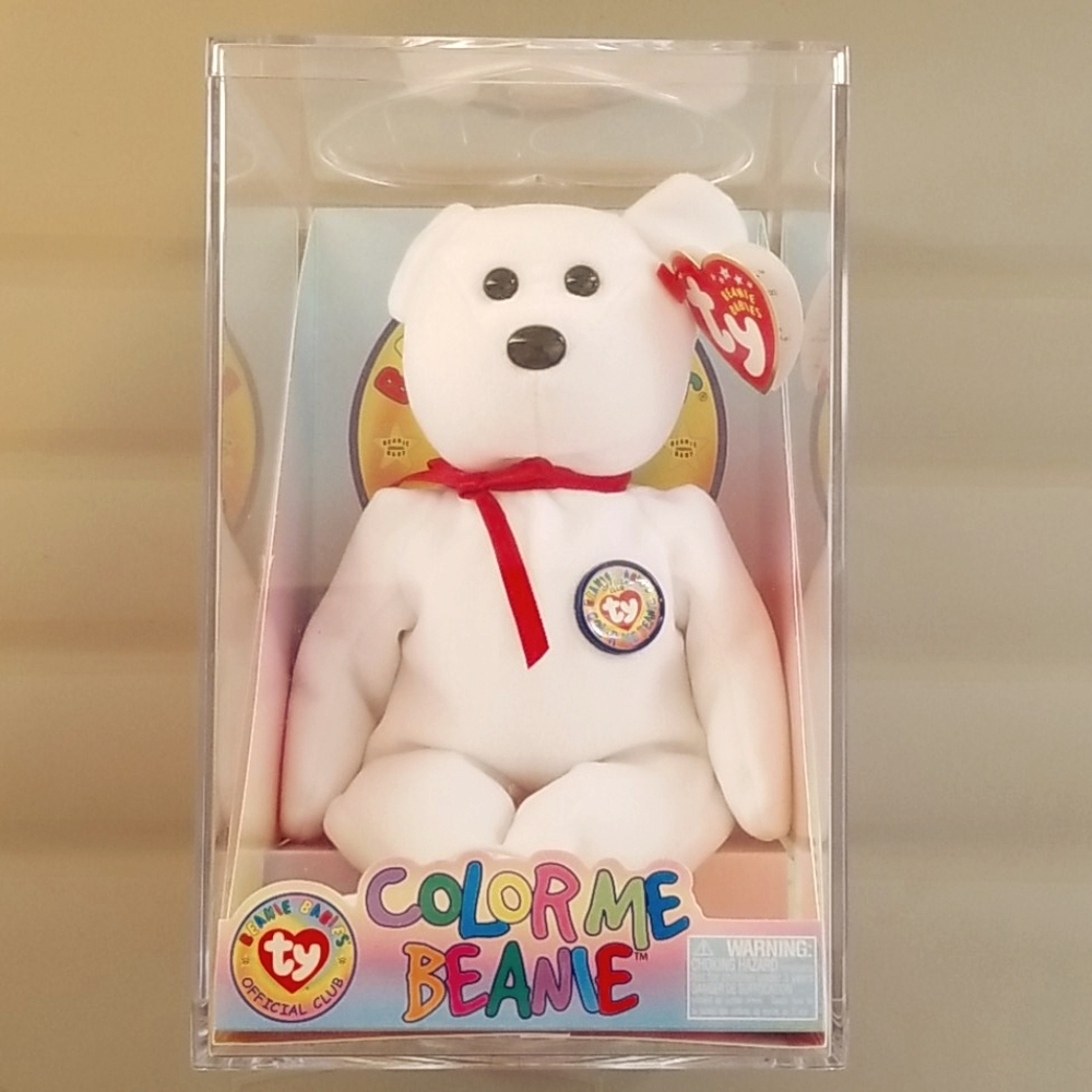 NWT TY Color Me Beanie Babies